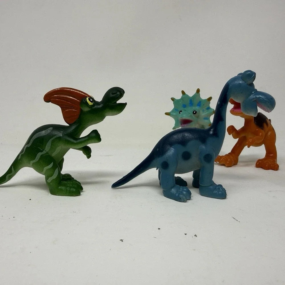 Lot of 6 Gosnell: Funny Animal Dinosaur Figures - T- Rex and More.